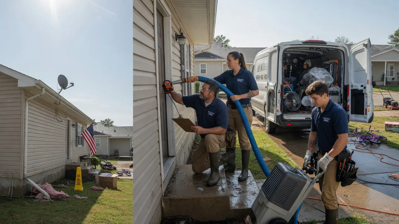 Ceiling Water Damage Restoration in Newhebron, MS near me